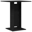 VidaXL Stolik bistro czarny dąb 60x60x75 cm Drewno konstrukcyjne