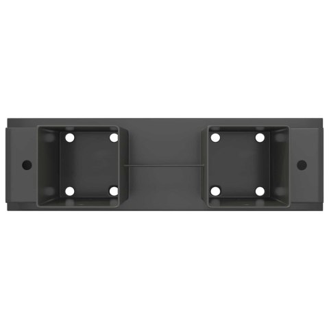 Pomoc w układaniu drewna kominkowego 12 pcs antracytowy Stal