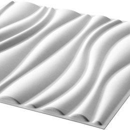 Panele ścienne 12 pcs Biały 50 x 50 cm