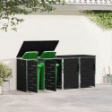 PRZECHOWYWANIE KOSZA NA ODPADY CZARNY 276X77,5X112,5CM