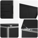 PRZECHOWYWANIE KOSZA NA ODPADY CZARNY 276X77,5X112,5CM