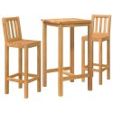 ZESTAW BAROWY NA ZEWNĄTRZ 3 PCS NIEPRZETWORZONE