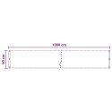 VidaXL Ekran balkonowy Ciemnoszary 90 x 1000 cm HDPE i aluminium
