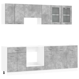 VidaXL Zestaw szafek kuchennych Lyon 8 pcs 240 x 46 x 81,5 cm