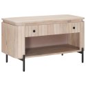 VidaXL Ławka na buty z szufladą z półką 85 x 37 x 48 cm