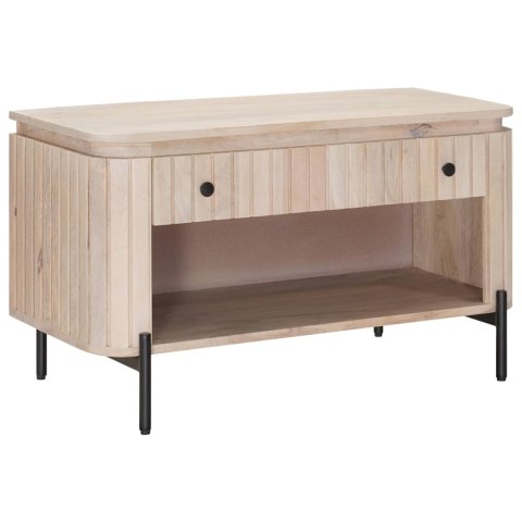 VidaXL Ławka na buty z szufladą z półką 85 x 37 x 48 cm