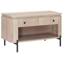 VidaXL Ławka na buty z szufladą z półką 85 x 37 x 48 cm