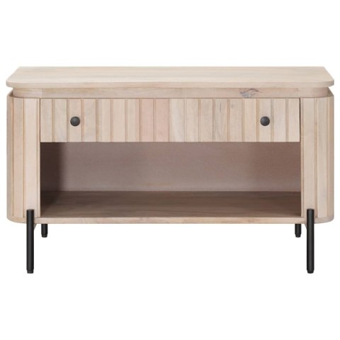 VidaXL Ławka na buty z szufladą z półką 85 x 37 x 48 cm
