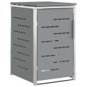 VidaXL Przechowywanie kosza na odpady Szary 77,5 x 69 x 112,5 cm