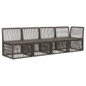SOFA 4-OSOBOWA Z LEWYM PODŁOKIETNIKIEM 4 PCS 4-LICZBA MIEJSC