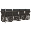SOFA 4-OSOBOWA Z LEWYM PODŁOKIETNIKIEM 4 PCS 4-LICZBA MIEJSC