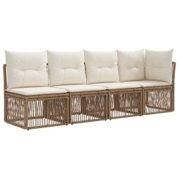 VidaXL Sofa 4-osobowa z lewym podłokietnikiem 4 pcs 4-Liczba miejsc