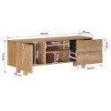 VidaXL Szafka pod telewizor z szufladą z półką 110 x 30 x 40 cm