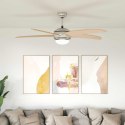 VidaXL Wentylator sufitowy z lampą Ø 130 cm Sonoma