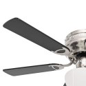 WENTYLATOR SUFITOWY Z LAMPĄ Ø 82CM CZARNY