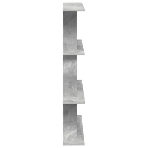 JEDNOSTKA PÓŁKOWA NA ŚCIANĘ SZARY 100X20X126CM