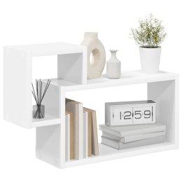 VidaXL Półka ścienna Do montażu na ścianie Biały 55 x 15 x 35 cm