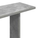 VidaXL Półka ścienna Do montażu na ścianie Szary 56 x 20 x 90 cm