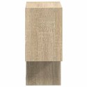 VidaXL Półka ścienna Do montażu na ścianie brązowy 55 x 15 x 35 cm