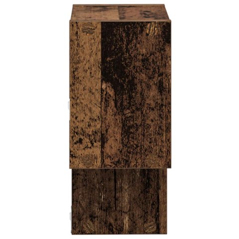 VidaXL Półka ścienna Do montażu na ścianie brązowy 55 x 15 x 35 cm