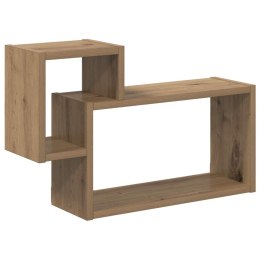 VidaXL Półka ścienna Do montażu na ścianie brązowy 55 x 15 x 35 cm