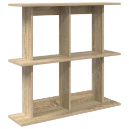 VidaXL Półka ścienna Do montażu na ścianie brązowy 80 x 20 x 75 cm