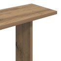 VidaXL Półka ścienna Do montażu na ścianie brązowy 80 x 20 x 75 cm