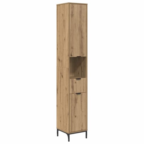 VidaXL Szafka Łazienkowa Dąb rzemieślniczy 31,5 x 33 x 190 cm