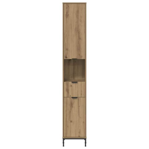 VidaXL Szafka Łazienkowa Dąb rzemieślniczy 31,5 x 33 x 190 cm