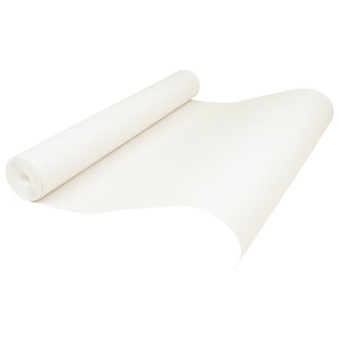 VidaXL Tapeta 3D Solid kremowobiały 10 x 0,53 m Tkanina nienałożona