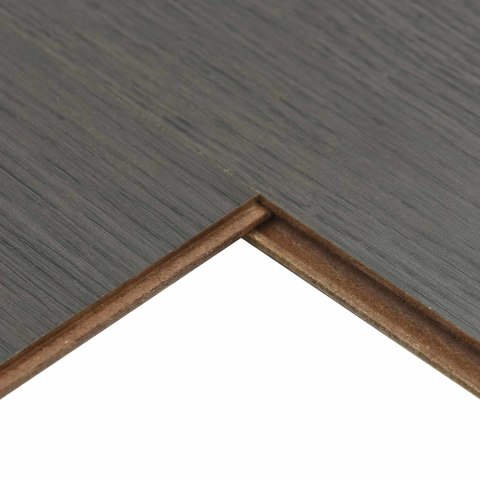 VidaXL Podłoga laminowana 15 pcs Ciepły Szary 101 x 20 x 0,8 cm