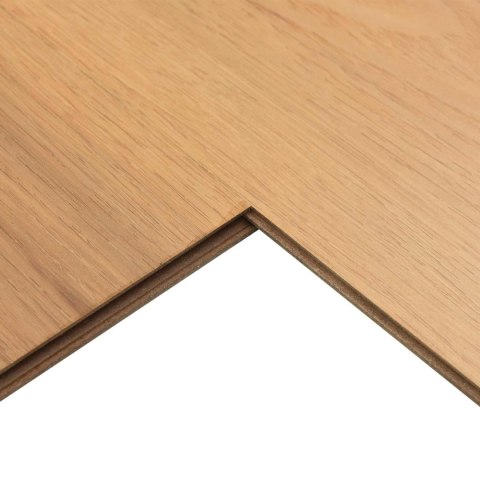 VidaXL Podłoga laminowana 15 pcs Naturalny Bambus 101 x 20 x 0,8 cm