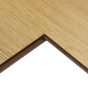 VidaXL Podłoga laminowana 15 pcs Złoty Brąz 101 x 20 x 0,8 cm