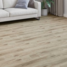 VidaXL Podłoga laminowana 5 pcs Bielony Brąz 101 x 20 x 0,8 cm