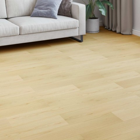 VidaXL Podłoga laminowana 5 pcs Miękki Beż 101 x 20 x 0,8 cm