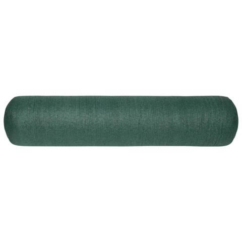 VidaXL Siatka cieniująca, zielona, 1,2x25 m, HDPE, 195 g/m²