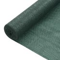 SIATKA CIENIUJĄCA ZIELONA 1,5X10 M HDPE 75G/M²