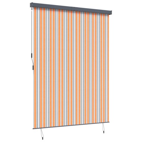 ROLETA ŻÓŁTY I NIEBIESKI 200X250CM MATERIAŁ I ALUMINIUM