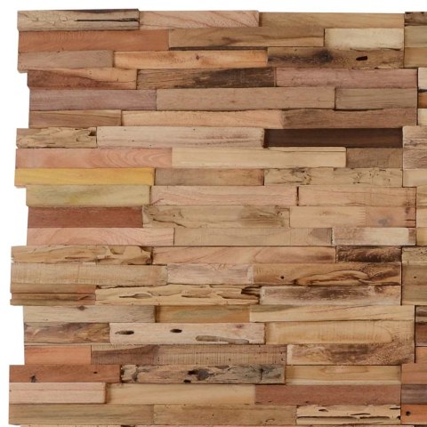 ŚCIENNE PANELE OKŁADZINOWE 10 SZT. 1,03 M² TEK Z RECYKLINGU