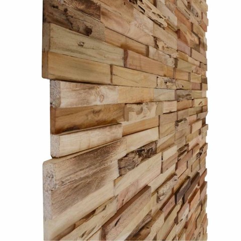 ŚCIENNE PANELE OKŁADZINOWE 10 SZT. 1,03 M² TEK Z RECYKLINGU