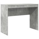 VidaXL Biurko z szufladą z półką 2 pcs Betonowy szary