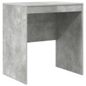 VidaXL Biurko z szufladą z półką 2 pcs Betonowy szary