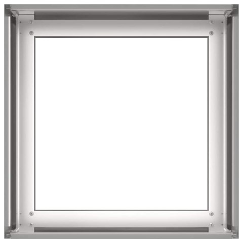 VidaXL Doniczka 40x40x30 cm Stal nierdzewna