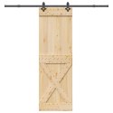 VidaXL Drzwi przesuwne NARVIK 70 x 210 cm (213,5 cm)