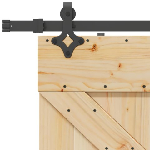 VidaXL Drzwi przesuwne NARVIK 80 x 210 cm (213,5 cm)