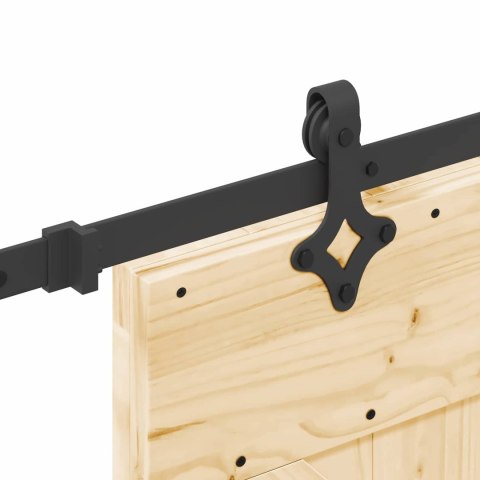 VidaXL Drzwi przesuwne NARVIK 85 x 210 cm (213,5 cm)