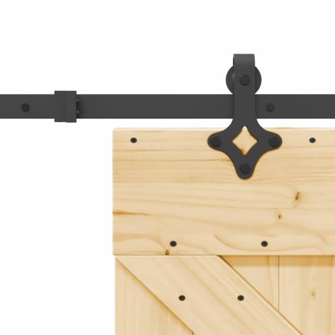 VidaXL Drzwi przesuwne NARVIK 85 x 210 cm (213,5 cm)
