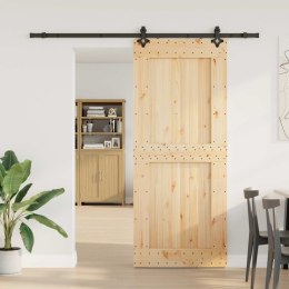 VidaXL Drzwi przesuwne NARVIK 95 x 210 cm (213,5 cm)