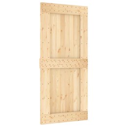 VidaXL Drzwi przesuwne NARVIK 95 x 210 cm (213,5 cm)