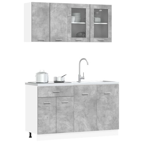 JEDNOSTKA KUCHENNA LYON 4 PCS BETONOWY SZARY